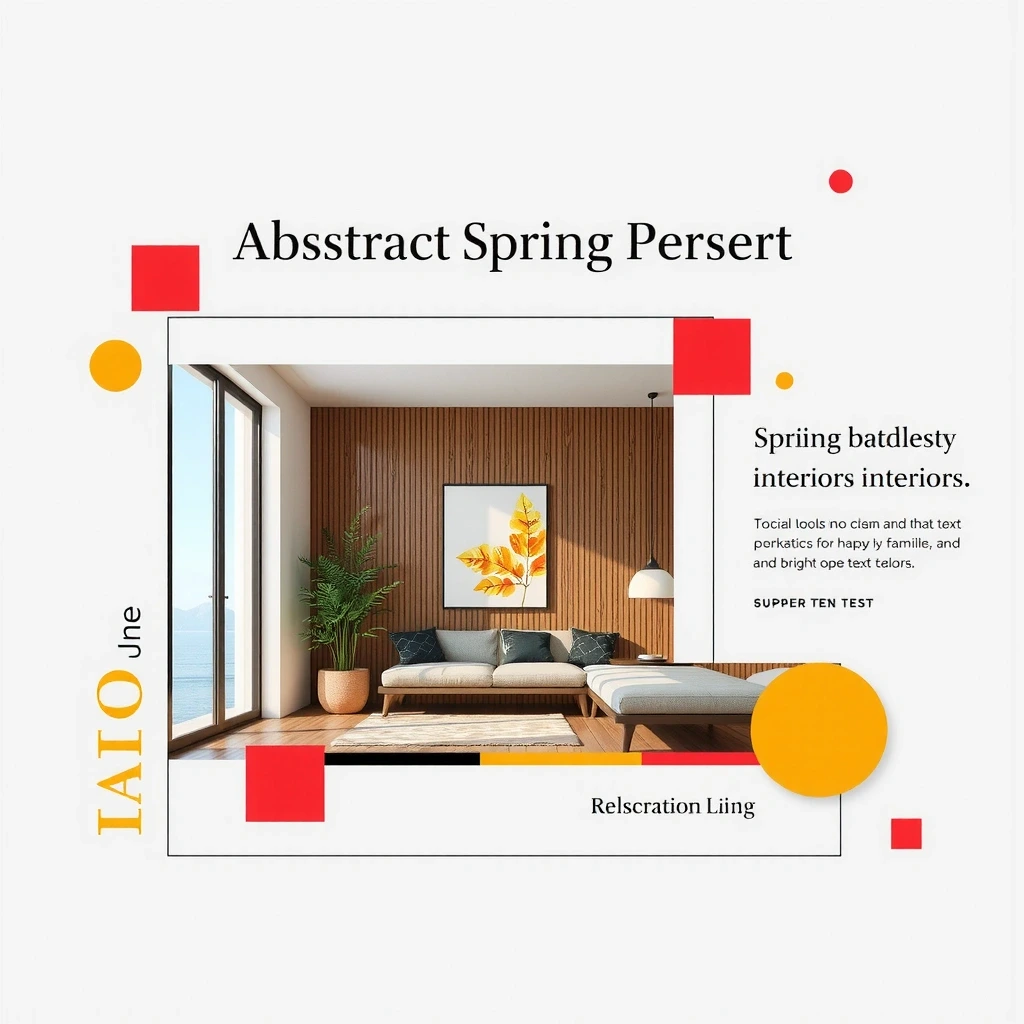 Abstract geometric texture